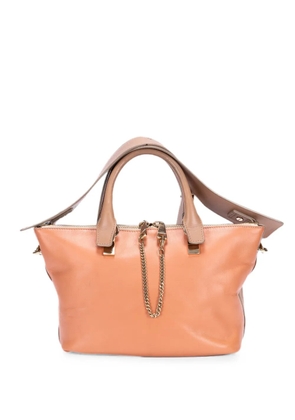 Chloé Pre-Owned Bailey chain tote bag - Orange