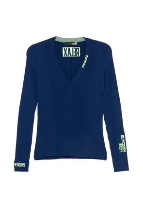 Love Moschino V-neck sweater - Blue