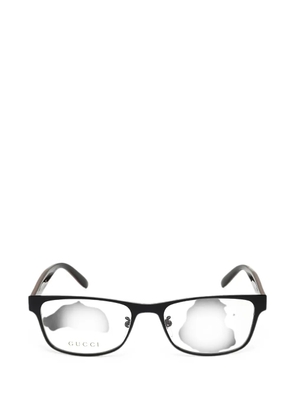 Gucci Eyewear rectangle-frame glasses - Black