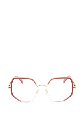 Marc Jacobs Eyewear geometric-frame glasses - Pink