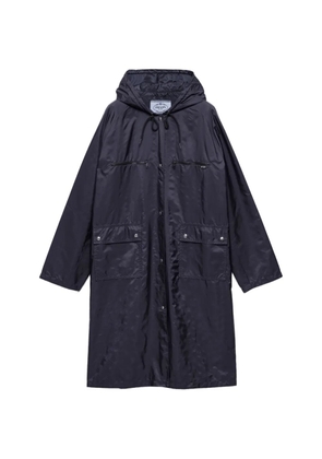 Prada lightweight Re-Nylon raincoat - Blue
