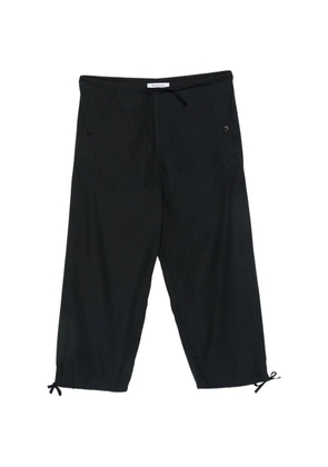 Études Studio drawstring-hem trousers - Black