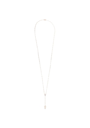 Alexander McQueen Skull zirconia-embellished necklace - Gold