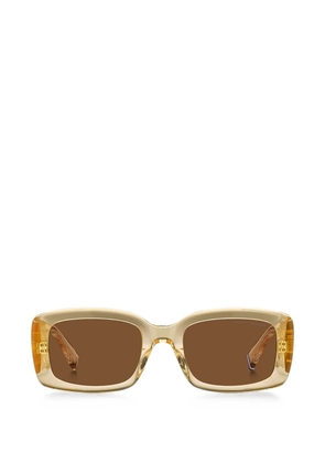 Tommy Hilfiger rectangle-frame sunglasses - Orange