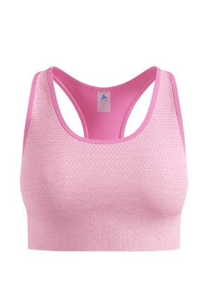 ODLO perforated-design sports bra - Pink