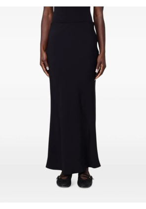 Hanita jersey maxi skirt - Black