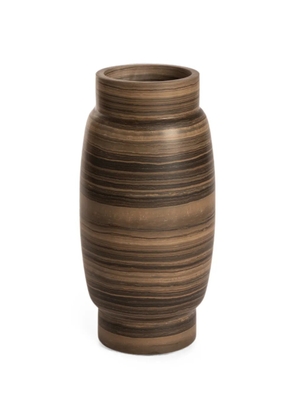 Editions Milano Stone marble vase - Brown