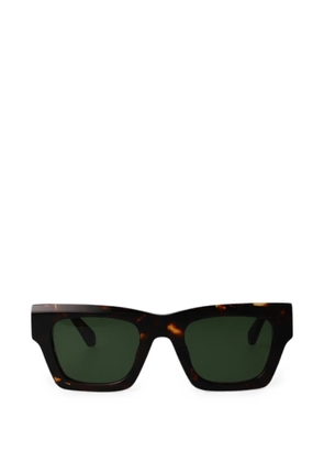 Off-White Eyewear Davie tortoiseshell-effect sunglasses - Brown