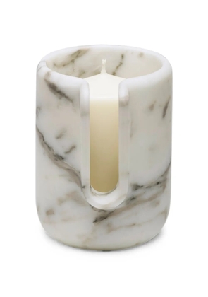 Editions Milano Kouki marble candle holder - White