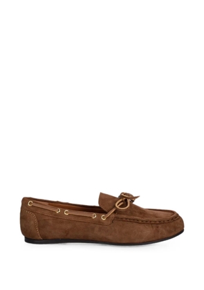 BILLI BI bow-detail loafers - Brown