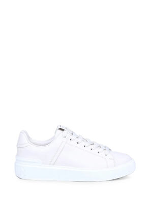 Balmain B-Court logo-detail sneakers - White