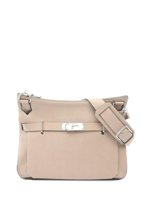 Hermès Pre-Owned 2011 Taurillon Clemence Jypsiere 34 crossbody bag - Neutrals