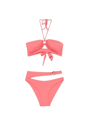 Blugirl cut-out heart-detail bikini - Pink