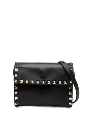 Valentino Garavani Pre-Owned 2000-2017 Mini Leather Rockstud crossbody bag - Black