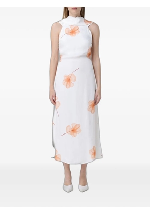 MAR DE MARGARITAS Vera midi dress - White