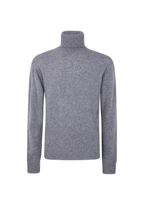 Nuur roll-neck wool sweater - Grey