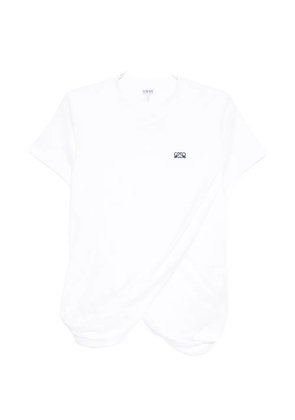LOEWE draped T-shirt - White