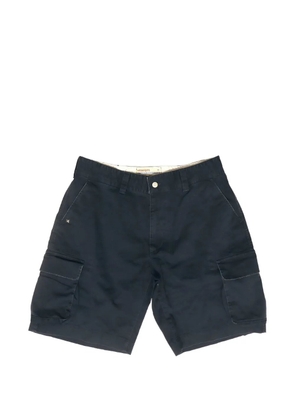 Htc Los Angeles logo-patch cargo shorts - Blue