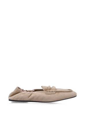 Miu Miu elasticated penny sneakers - Neutrals