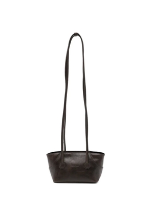 Marge Sherwood leather crossbody bag - Brown