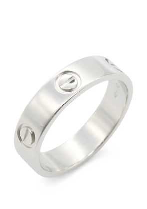 Cartier Love screw-detail ring - Silver