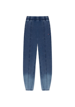Diesel faded-effect track pants - Blue