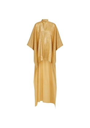 Taller Marmo Denver Sunrise asymmetric dress - Gold