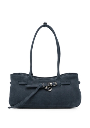 Marge Sherwood Grandma Used belt-detail shoulder bag - Blue