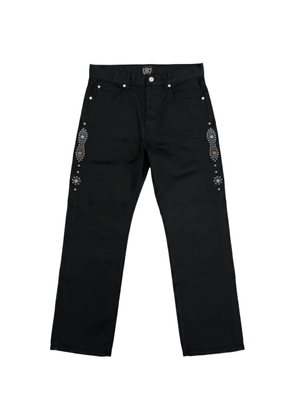 Htc Los Angeles studded Moustache jeans - Black