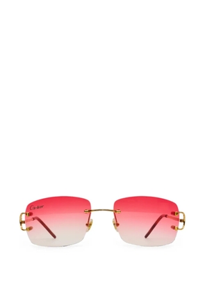 Cartier C motif sunglasses - Gold