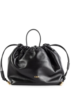 Chloé Small Icons chain-link bucket bag - Black