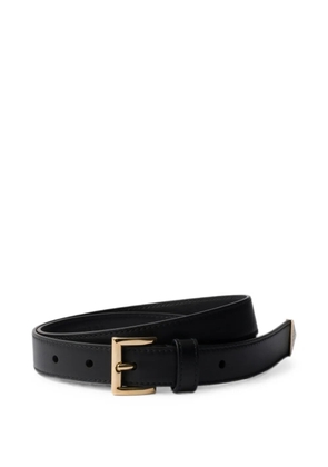 Prada leather belt - Black