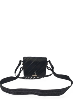 Off-White Pre-Owned Diagonal Binder shoulder bag - Black