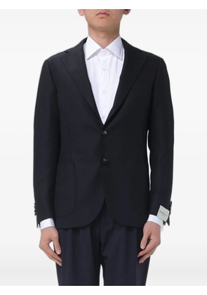 Luigi Borrelli single-breasted blazer - Black
