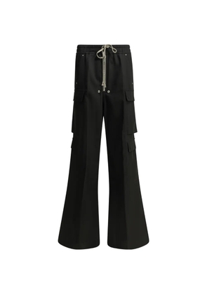 Rick Owens wide-leg cargo pants - Black