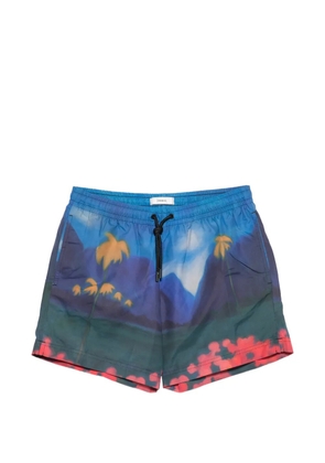 COMMAS Midnight Horizon pocket swim shorts - Blue