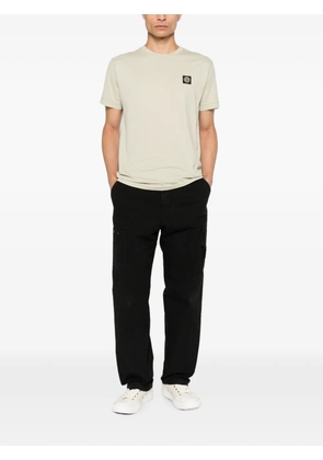 Stone Island logo-patch T-shirt - Neutrals