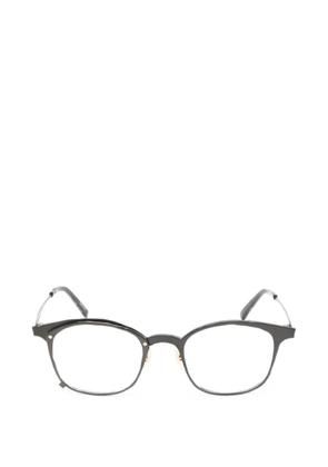 Masahiro Maruyama geometric-frame glasses - Grey