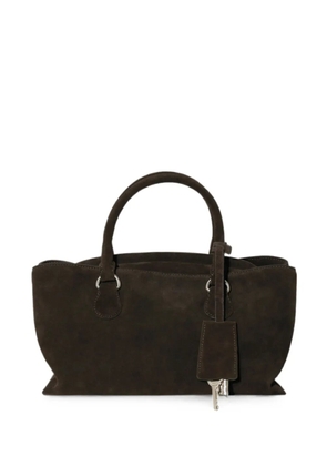 Osoi Brot calf suede shoulder bag - Brown