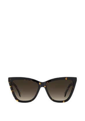 Carolina Herrera cat-eye frame sunglasses - Brown