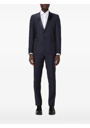Brian Dales peak-lapel wool suit - Blue