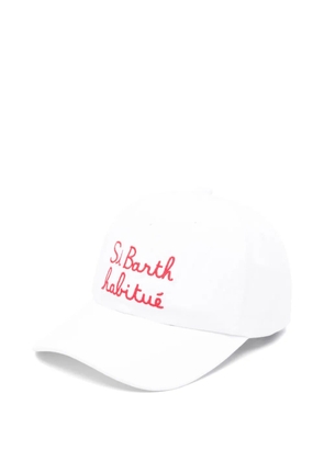 MC2 Saint Barth embroidered-logo cap - White