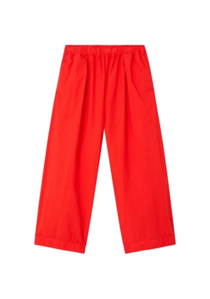 American Vintage Bailow wide-leg cropped pants - Red