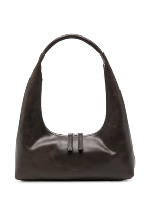 Marge Sherwood logo-detail leather shoulder bag - Brown
