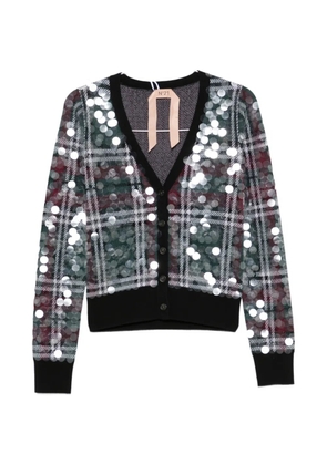 Nº21 sequin-embellished cardigan - Green
