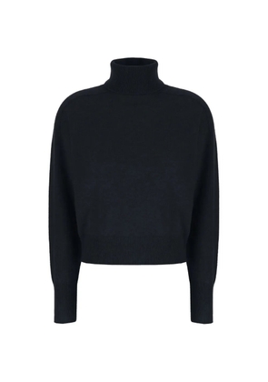 Vanisè roll-neck knitted sweater - Black