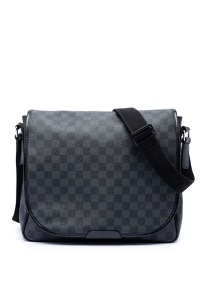 Louis Vuitton Pre-Owned 2012 Damier Graphite Daniel MM crossbody bag - Black