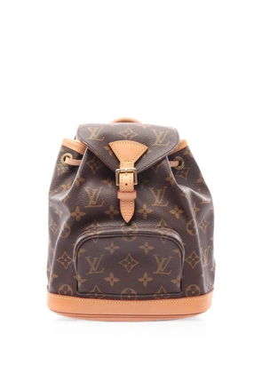 Louis Vuitton Pre-Owned 1999 mini Montsouris Monogram backpack - Brown