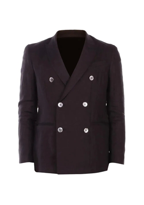 ALPHA STUDIO double-breasted blazer - Black