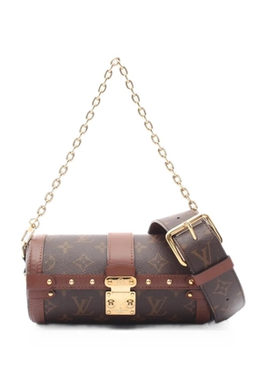 Louis Vuitton Pre-Owned 2010s Papillon Trunk Monogram chain mini bag - Brown